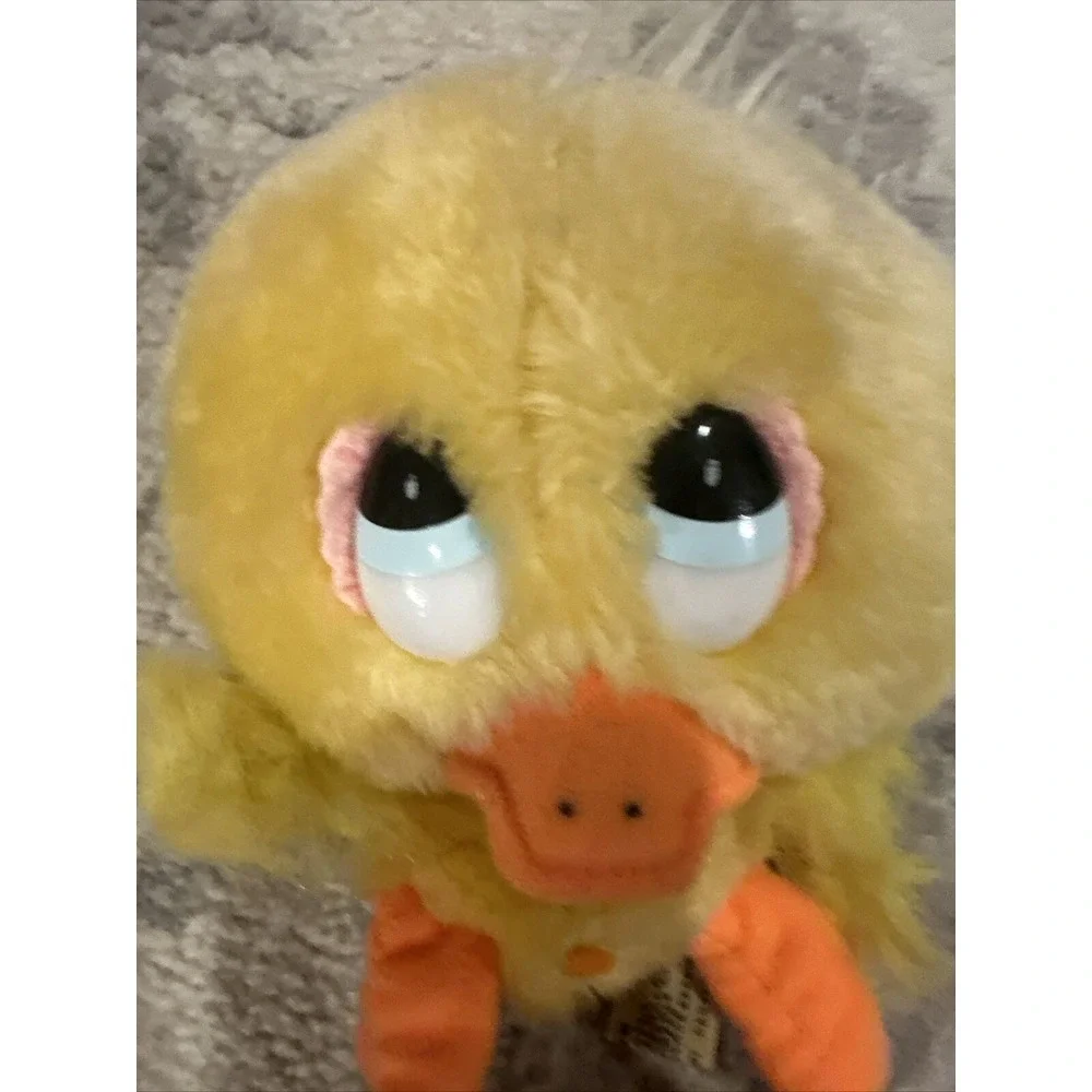 Applause Plush Denton Duck‎ Plush Vintage 1983 Easter Yellow Orange